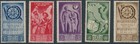 Stamp Italy Poland Sassone 18-26 Wwii 1945 Polish 2nd Corps Set Military Mnh