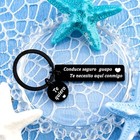 Drive Safe Keychain Spanish Conduce Seguro Guapo Te Necesito Aqu   Conmigo Gift 