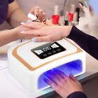 Professional 120w Cordless Rechargeable Led Uv Nail Lamp Gel Polish Light Dryer