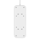 Belkin 12-outlet Surge Protector With Usb Ports And 6  Power Cord  White