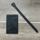 Away Luggage Leather Black Travel Name Tag Pc20 Luggage Tag Black Standard