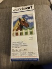 Wonderart Latch Hook Kit New Pony Horse Rug Wall Hanging Equestrian 12  12   Hook