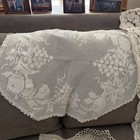 Lot Of 34 Vtg Crochet Doilies  White Neutrals Assorted Sizes