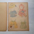 Uncut Vintage Four Playmate Cut-out Paper Dolls With Toy Bestmaid  1442