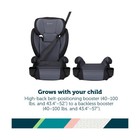 Safety 1st Grow And Go 2-in-1 Booster Car Seat With Comfortwings  Converts Hi   