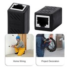 Rj45 Inline Coupler Cat7 Cat6 Cat5e Cat5 Ethernet Lan Network Cable Adapter Lot