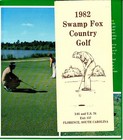 Swamp Fox Country Golf Florence South Carolina Sc Vintage Brochure 1982