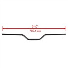 Black Handlebar W  Grip End For Can-am Renegade Std 1000 1000r 4x4 2014 - 2018