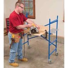 4 Ftx3 8 Ftx2 Ft Portable Rolling Scaffold 500 Lb  Load Capacity New