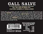 Bickmore Gall Salve 5 Oz  Wound Cream For Horses  Topical Antiseptic Ointment