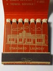50s New Vintage Feature Matchbook Full Book Vintage Kansas City Standard Laundry
