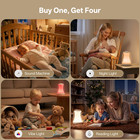 Hotmoon Baby Night Light 27 Sounds Noise Machine Rf Remote 60min Timer Function