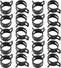 20pcs Fuel Line Spring Hose Clamps- 13mm Inner Dia  Steel Spring Band Type Clamp
