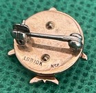 National Airlines 10kt Yellow Gold Apr   10 Point Diamond Award Pin Back 3 Grams