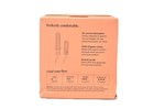 Cora The Comfort Fit 100  Organic Cotton Leak Protection Tampons  32 Counts