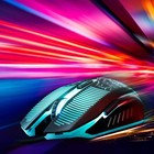 Keyboard And Mouse Gaming Led Wired Combo With Emitting Character 4800dpi