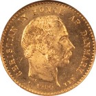 1900 Denmark 10 Kroner Gold  Km-790 2   1296 Agw - Ngc Ms-65  Nice Gem 
