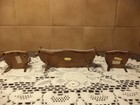 Vintage Dollhouse Miniature Victorian Living Room parlour 3 Piece Set-bespaq 