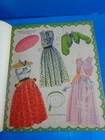 Vintage Uncut  holiday  Paper Dolls Saalfield 1950s