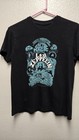 Led Zeppelin Black Graphic T-shirt Electric Magic Liverpool Empire Blue Print