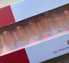 New Kleo Kolor Press-on Gel Nails 30-pack try Me Toffee Short Square Shape