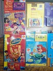 Lot Of 8 Disney   Flintstone Sing Along Cassette   Read Along Sets  new Sealed 