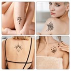 Temporary Tattoo Stencil Kit Templates For Real Tattoos Mehndi Stencils