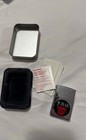 Zippo Red Dog Beer Y o u  Bulldog Chrome Lighter Plank Road Brewery In Tin