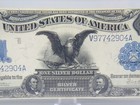 Ac Fr 236 1899  1 Silver Certificate Pmg 64 Epq Choice Uncirculated Black Eagle