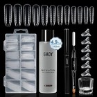  Slip Solution Kit For Poly Gel Nails  145ml Nail Extension Slip Slution Kit