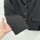 Apostrophe Blazer Jacket Womens Size 8 Black Lined Officewear Formal Business