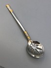 Golden Aegean Weave By Wallace Sterling Silver Bon Bon  Nut  Candy Spoon 6 5 8 
