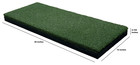 Beaver Tail Hitting Strip - The Most Realistic Golf Simulator Hitting Mat Strip