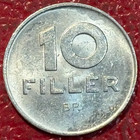 High Grade Au 1970  Hungary 10 Filler Aluminum Dove Coin-dec504