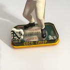 Coco Crisp Oakland A   s Athletics Mlb Springy Logo Base Bobblehead Le Rare