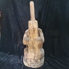 Korwar Skull Ancestor Wood Sculpture Tribal Art Geelvink Yapen Island Papua Npg