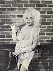 Jayne Mansfield Signed Photo 8 5x10 5 Rare Autograph Actress   Playboy Playmate