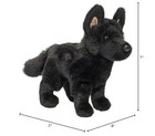 Douglas Harko Black German Shepherd Dog Plush Stuffed Animal 8 Inch Toy