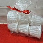 Lot Of 6 Tupperware Jel-ette Mini Molds With Star Top And 297 Seal Lid  new 
