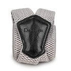 Decalen Unisex Strong Clips Heavy Duty  Adjustable Taupe Suspenders Braces