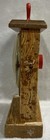 Vintage Fisher-price Wooden Tick-tock Teaching Clock Music Box