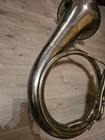 Helicon Eb Tuba Brass Pipe Wind Instrument Horn Ussr Soviet Vintage Rare