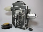 Bolex Rex-5 H16 Reflex 16mm Movie Camera 1 4 25mm C-mount Lens  Runs Smooth 