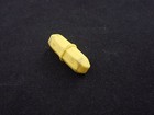 Ptfe Teflon Magnetic Stir Stirring Bar Octagon W pivot Ring 1   x5 16    Yellow