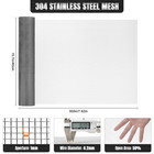 20 Mesh 304 Stainless Steel Wire Mesh Screen 15 7  X 300  Roll