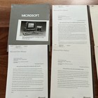 1987 Microsoft Mouse Ibm Ps 2 Press Kit Original Photo Vintage Computing