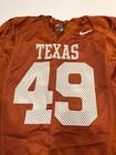 Game Worn Used Texas Longhorns Football Jersey Size 50  49