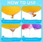 50 Pcs Balloon Sticks With Cups For Wedding Birthday Parties