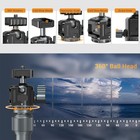 Ball Head Camera Mount Arca Swiss 360   Rotating W  Quick Release Plate Cold Shoe