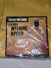 New Chicago Electric Welding Leather Apron Split Cowhide 45193 Safety Protection